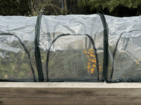 Gubba Poly Tunnel 3m x 1m Cover - Dual Side Openings 