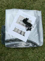 Gubba Poly Tunnel 3m x 1m Cover - Dual Side Openings 