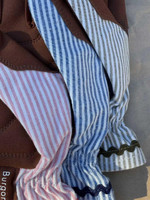 Burgon and Ball Womens Gardening Gloves - Blue Stripe 