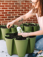 GreenStalk 3 Tier Original Vertical Planter - Beautiful Black 