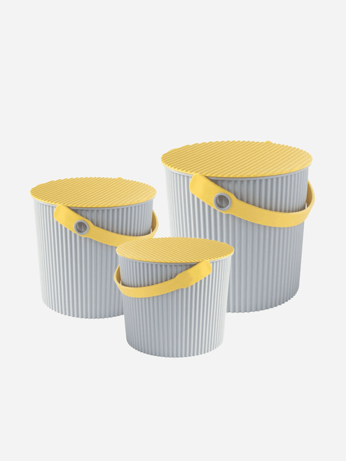 Hachiman Omnioutil Super Bucket Grey - 3 Sizes  Hachiman Omnioutil Super Bucket Grey - 3 Sizes