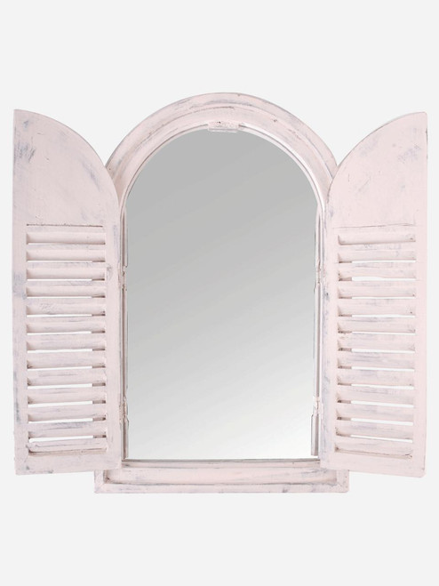 Louvre Mirror - White | Esschert Design | Shop Now at Gubba