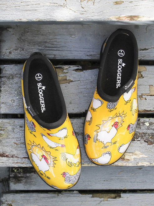 chicken clogs