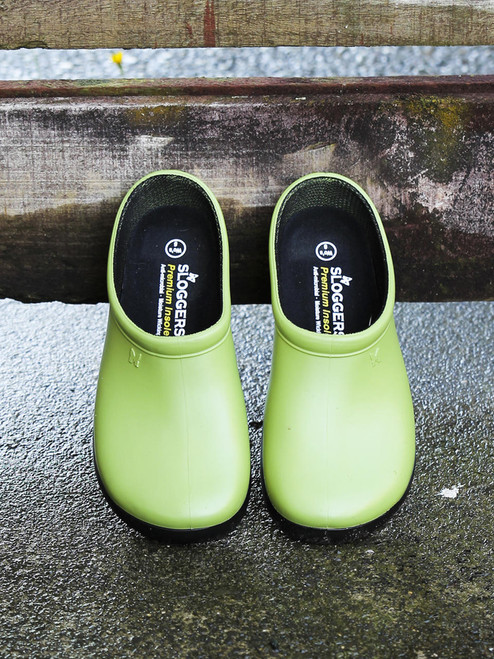 Womens Garden Clogs | Sloggers Premium Clogs Kiwi Green | Buy at Gubba