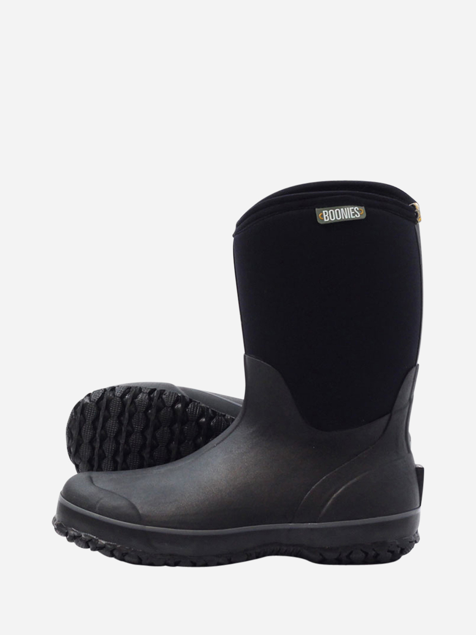 womens black gumboots