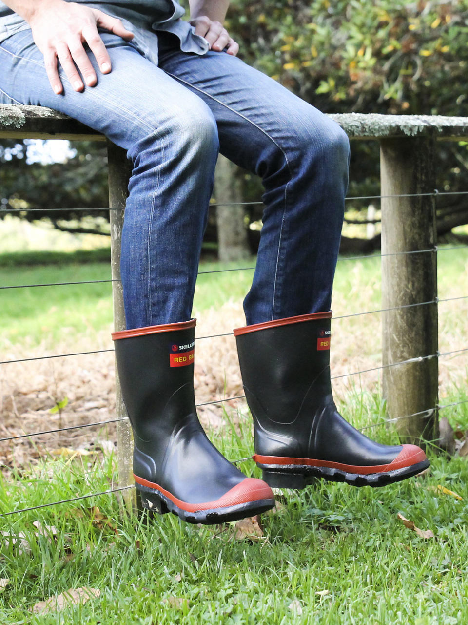 Mens Red Band | Skellerup boots | Gumboots & Waterproof Shoes