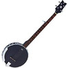 Ortega Guitars Raven Series 5-String Open Back Acoustic-Electric Banjo w/Bag, Right (OBJE250OP-SBK)