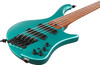 Ibanez EHB1005SMS Ergonomic Headless Bass 5-String Multi Scale Emerald Green Metallic Matte