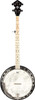 Ortega Guitars Falcon Series 5-String Quilted Maple Resonator Acoustic-Electric Banjo w/Bag, Right (OBJE400TCO)