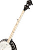 Ortega Guitars Falcon Series 5-String Quilted Maple Resonator Acoustic-Electric Banjo w/Bag, Right (OBJE400TCO)