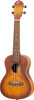 Ortega Guitars, 4-String Earth Series Concert Ukulele, Right, Trasparent Sunburst, Acoustic (RUDAWN)