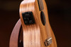 Ortega Guitars, 4-String Timber Series Concert Acoustic-Electric Ukulele w/Bag, Right (RFU11ZE)