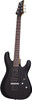 Schecter C-6 Deluxe Solid-Body Electric Guitar - Satin Black (430)