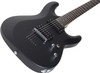 Schecter C-6 Deluxe Solid-Body Electric Guitar - Satin Black (430)