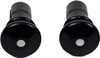 Yamaha Acoustic Guitar Black ABS End Pin with White Dot - Pack of 2 (WJ215200)