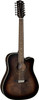 Luna Guitars Art Vintage Dread Solid Top 12 String A/E Guitar (ART V DCE 12)