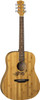 Luna Dreadnought Acoustic Guitar, Woodland Bamboo (WL BAMBOO DREAD)