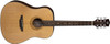 Luna Gypsy Series Muse Dreadnought Acoustic Guitar with Case - Natural