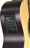 Luna WABI E GC WABI SABI Grand Concert Solid-Top Acoustic-Electric Guitar with Preamp