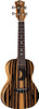 LUNA UKE EX BWE Uke Crescent Blk/Wht Ebony Concert w/Bag Ukelele Guitar - Satin Natural Finish