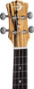 LUNA UKE EX BWE Uke Crescent Blk/Wht Ebony Concert w/Bag Ukelele Guitar - Satin Natural Finish