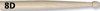 8D American Classic Hickory Wood Tip Drumsticks