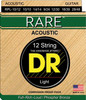 DR Strings Rare Phosphor Bronze 12 String Acoustic Strings - Lite (RPL-10/12)