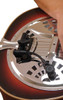 Gold Tone Banjo-Resonator Guitar Mic (Dynamic) - Gooseneck Microphone with Adjustable Bracket - Includes Pre-amp (ABS-D)