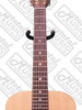 Luna Safari Travel Size 3/4 Nylon Acoustic Guitar with Gig Bag, Satin (SAFNYL)
