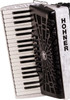 Hohner Bravo III 96 Chromatic Piano Key Accordion - Pearl White (BR96WH)