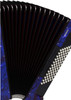 Hohner Bravo III 72 Chromatic Piano Key Accordion - Pearl Dark Blue (BR72BLUE)