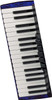 Hohner Bravo III 72 Chromatic Piano Key Accordion - Pearl Dark Blue (BR72BLUE)