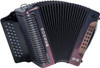 Hohner Corona C-II FBbEb Accordion - Red to Gold (C-II FBbEb RTG)