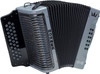 Hohner Corona C-II FBbEb Accordion - Silver Rainbow (C-II FBbEb SVRB)