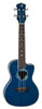 Luna Fauna Series Dolphin Quilted Maple Concert Ukulele