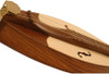 Roosebeck DMCRT4 4-String Cutaway Mountain Dulcimer, F-Hole Openings and Scrolled Pegbox