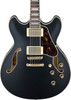 Ibanez Artcore Series AS73G Semi-Hollowbody Electric Guitar Flat Black