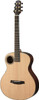 Walden B1E W/Case Baritone Solid Sitka top Grand Auditorium Baritone-Electric Guitar - Satin Natural