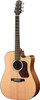 Walden D550CE Natura Solid Spruce Top Dreadnought Acoustic Cutaway-Electric Guitar - Open Pore Satin Natural