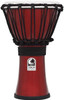 Toca TFCDJ-7MI Freestyle Colorsound 7-Inch Djembe - Red