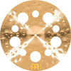 Meinl Cymbals Byzance 18" Dual Trash Crash with Holes — MADE IN TURKEY — Hand Hammered B20 Bronze, 2-YEAR WARRANTY, B18DUTRC