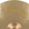 Meinl Cymbals Byzance 22" Vintage Sand Crash/Ride, Benny Greb Signature — MADE IN TURKEY — Hand Hammered B20 Bronze, 2-YEAR WARRANTY, B22SACR