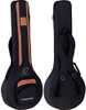 Ortega Guitars Raven Series 6-String Acoustic-Electric Banjo w/Bag, Right (OBJE350/6-SBK)