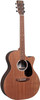 Martin Guitar X Series GPC-X2E Acoustic-Electric Guitar with Gig Bag, Mahogany Pattern High-Pressure Laminate, 14 Fret Cutaway, Performing Artist Neck Shape