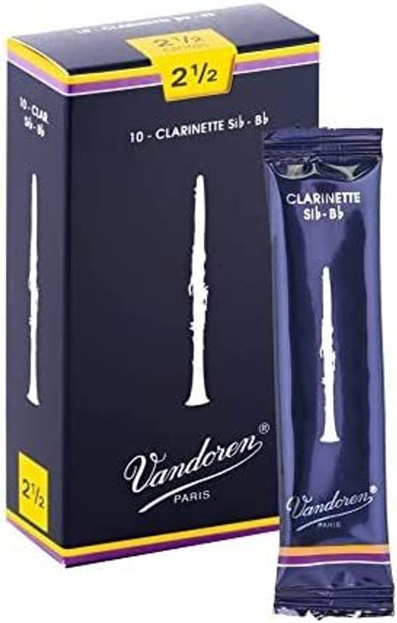 Vandoren larinet Traditional Reeds Strength - Pineville Music