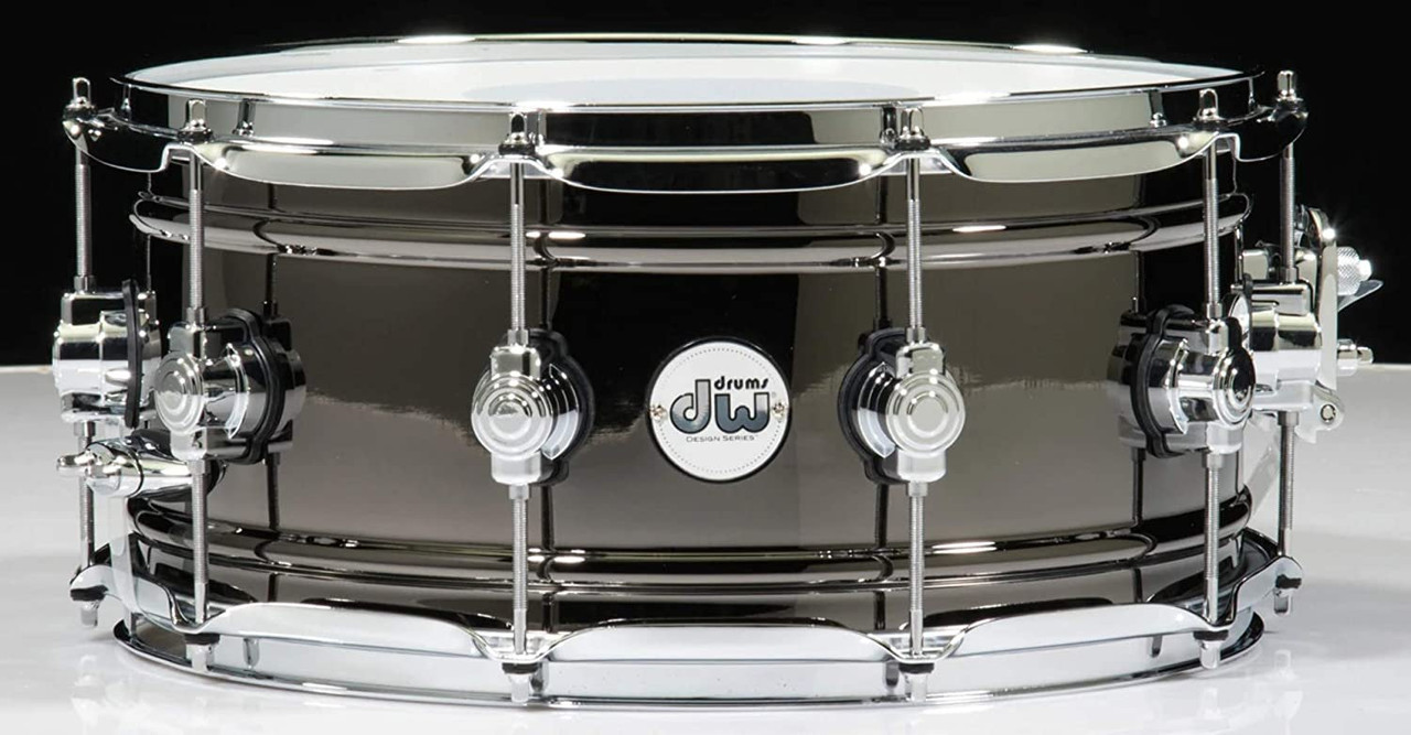 DW Design Series Snare Drum - 6.5 x 14 inch - Black Nickel Over