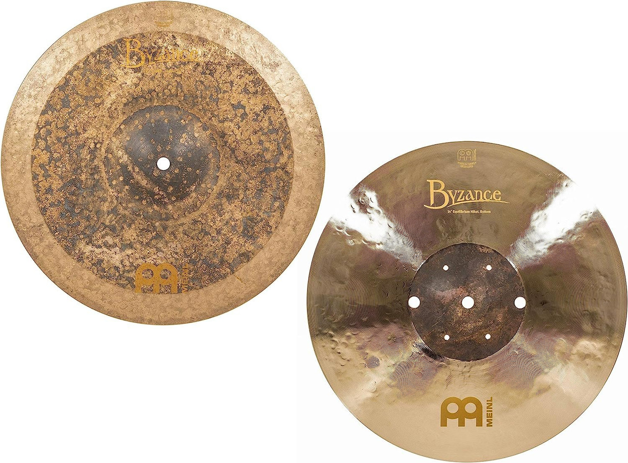 MEINL Cymabals Byzance Vintage Sand Cymbal Set BV480+B16TRC