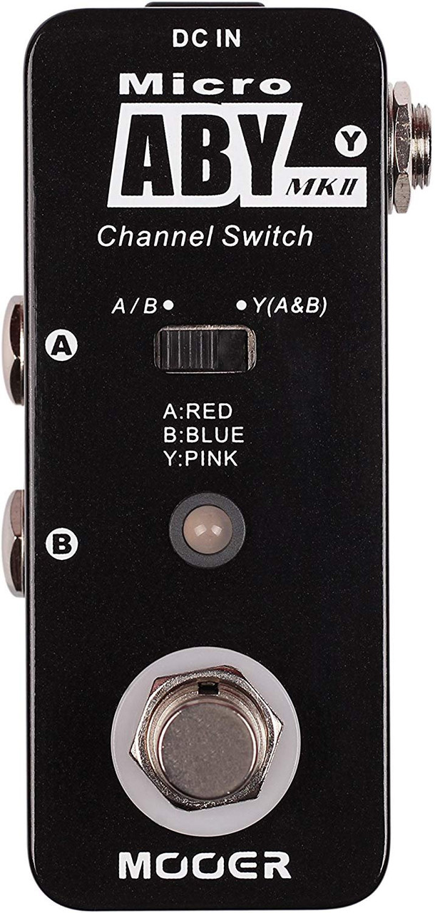 channel switching pedal