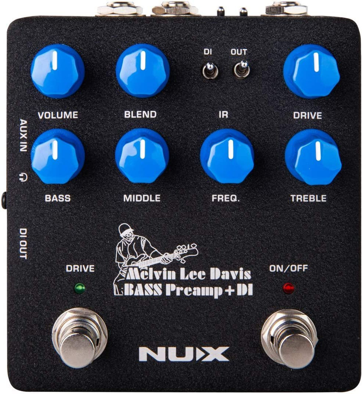 Loader,Audio　(IR)　NBP-5　Pedal　Lee　Switch　Bass　Davis　Pineville　in　Preamp,DI　box,Impulse　Dual　Interface　one　Music　Bass　Melvin　NUX　Response