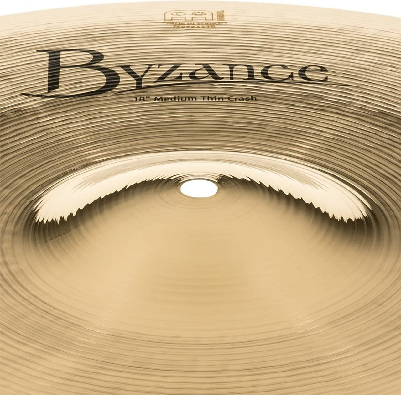 Meinl Cymbals B18MTC-B Byzance 18-Inch Brilliant Medium Thin Crash